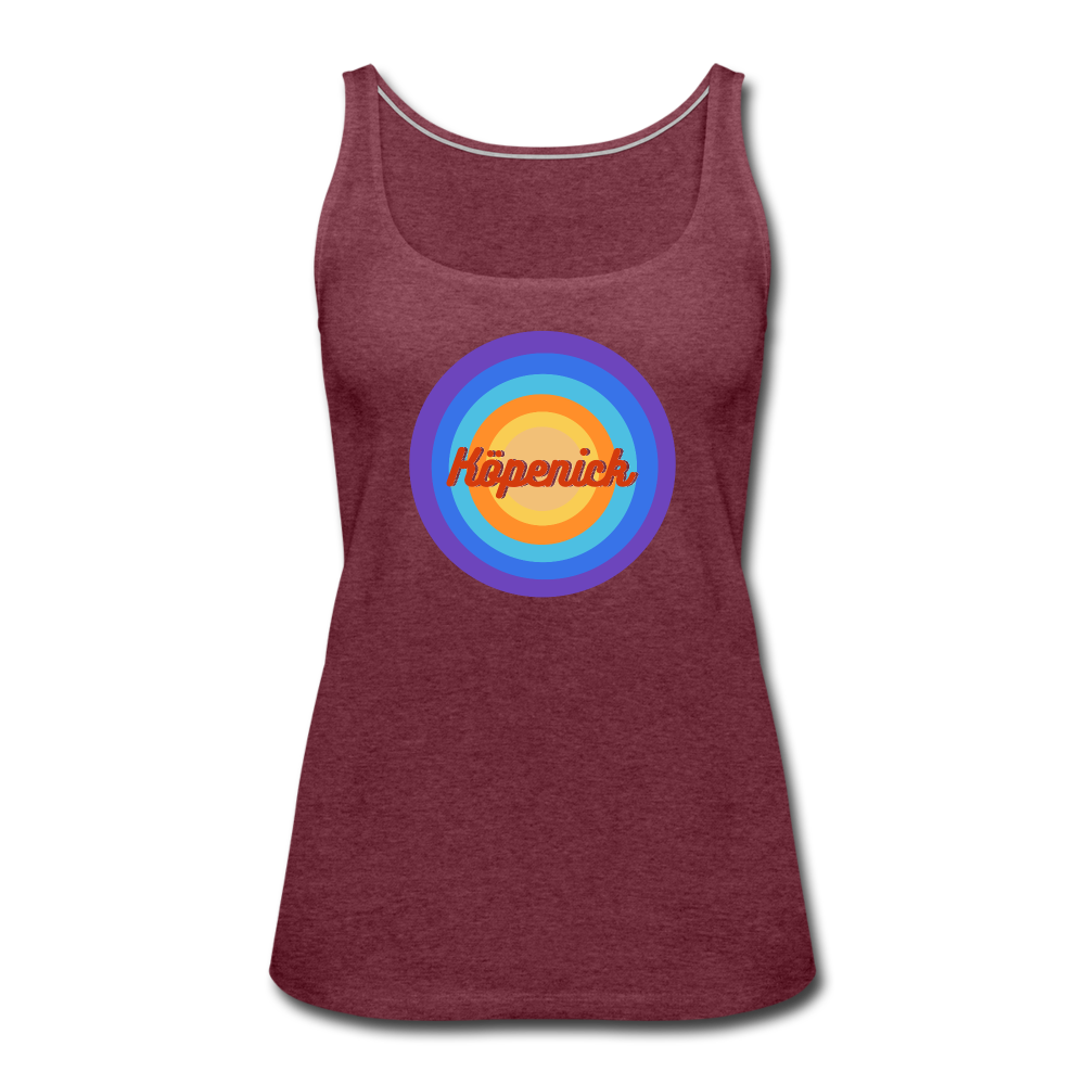 Köpenick Retro - Frauen Premium Tank Top - heather burgundy