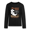 Kolumbien oder Köpenick - Teenager Langarmshirt - charcoal grey