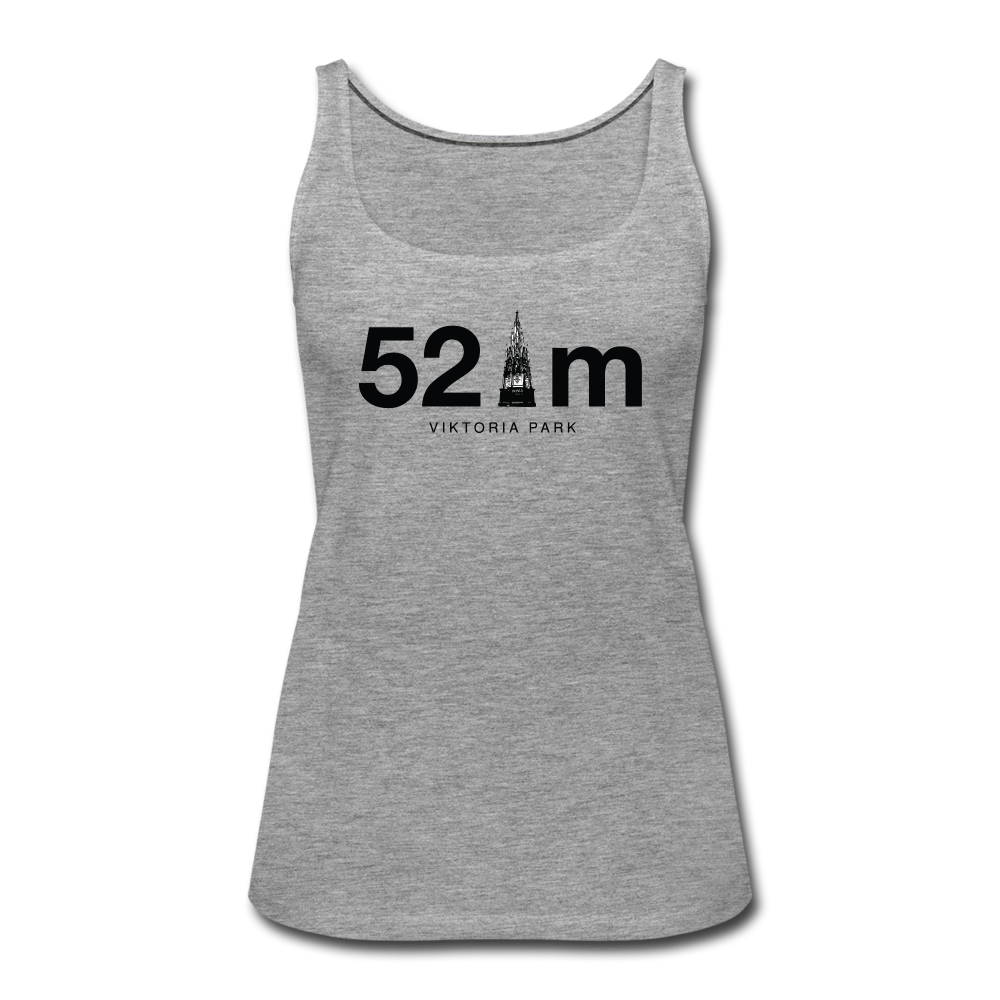52 m Viktoria Park - Frauen Premium Tank Top - heather grey