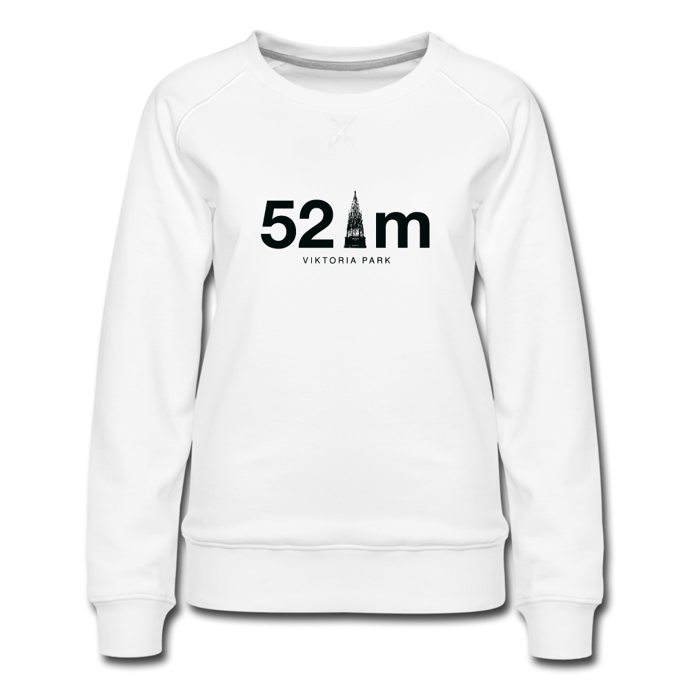 52 m Viktoria Park - Frauen Premium Sweatshirt - white