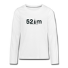 52 m Viktoria Park - Teenager Langarmshirt - white