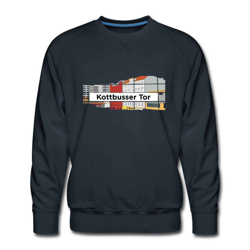 Kottbusser Tor - Männer Premium Sweatshirt - navy