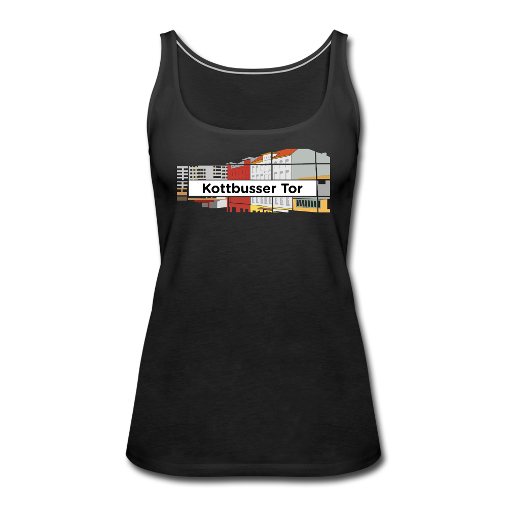 Kottbusser Tor - Frauen Premium Tank Top - black