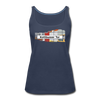 Kottbusser Tor - Frauen Premium Tank Top - navy