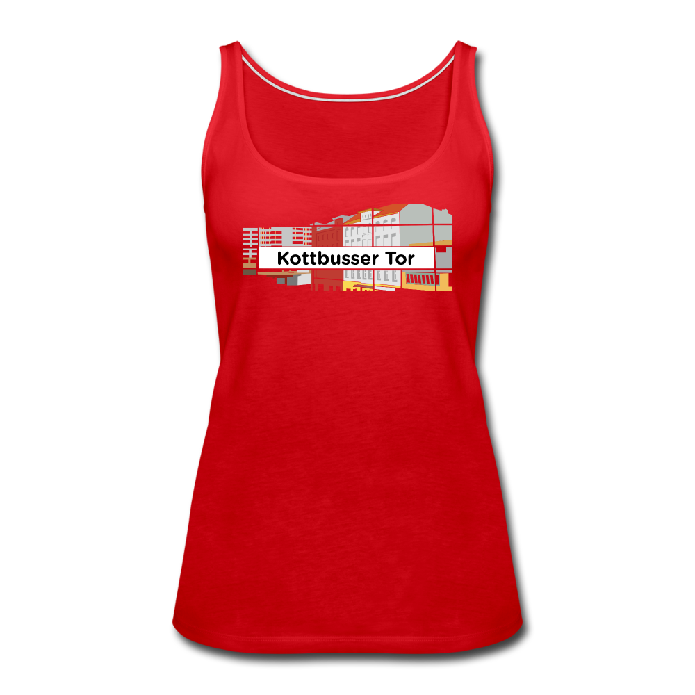 Kottbusser Tor - Frauen Premium Tank Top - red