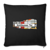 Kottbusser Tor - Sofakissen mit Füllung (45 x 45 cm) - black