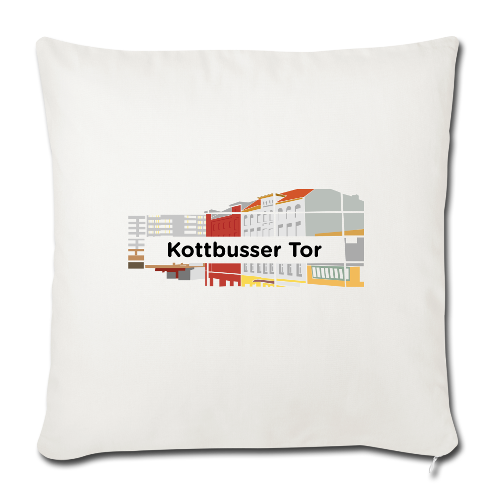 Kottbusser Tor - Sofakissen mit Füllung (45 x 45 cm) - natural white