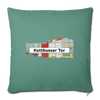 Kottbusser Tor - Sofakissen mit Füllung (45 x 45 cm) - cypress green