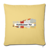 Kottbusser Tor - Sofakissen mit Füllung (45 x 45 cm) - washed yellow