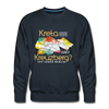 Kreta oder Kreuzberg - Männer Premium Sweatshirt - navy