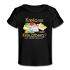 Kreta oder Kreuzberg - Baby Bio T-Shirt - black