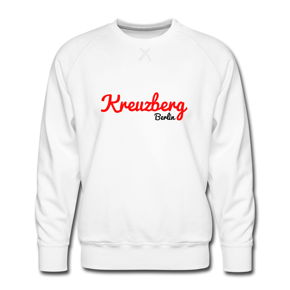 Kreuzberg Berlin - Männer Premium Sweatshirt - white