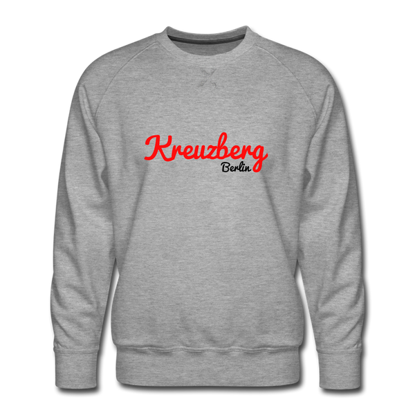 Kreuzberg Berlin - Männer Premium Sweatshirt - heather grey