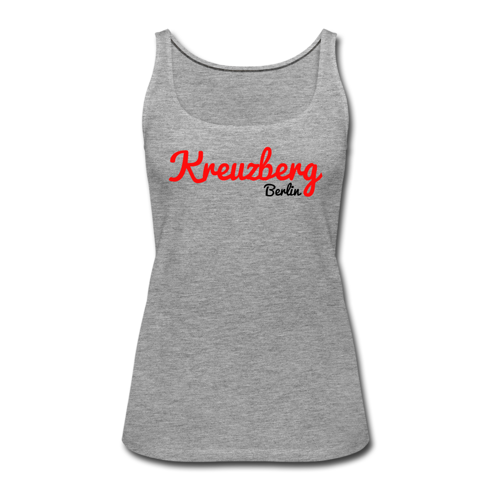 Kreuzberg Berlin - Frauen Premium Tank Top - heather grey