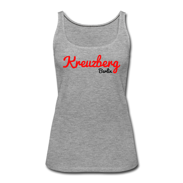 Kreuzberg Berlin - Frauen Premium Tank Top - heather grey