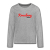Kreuzberg Berlin - Teenager Langarmshirt - heather grey