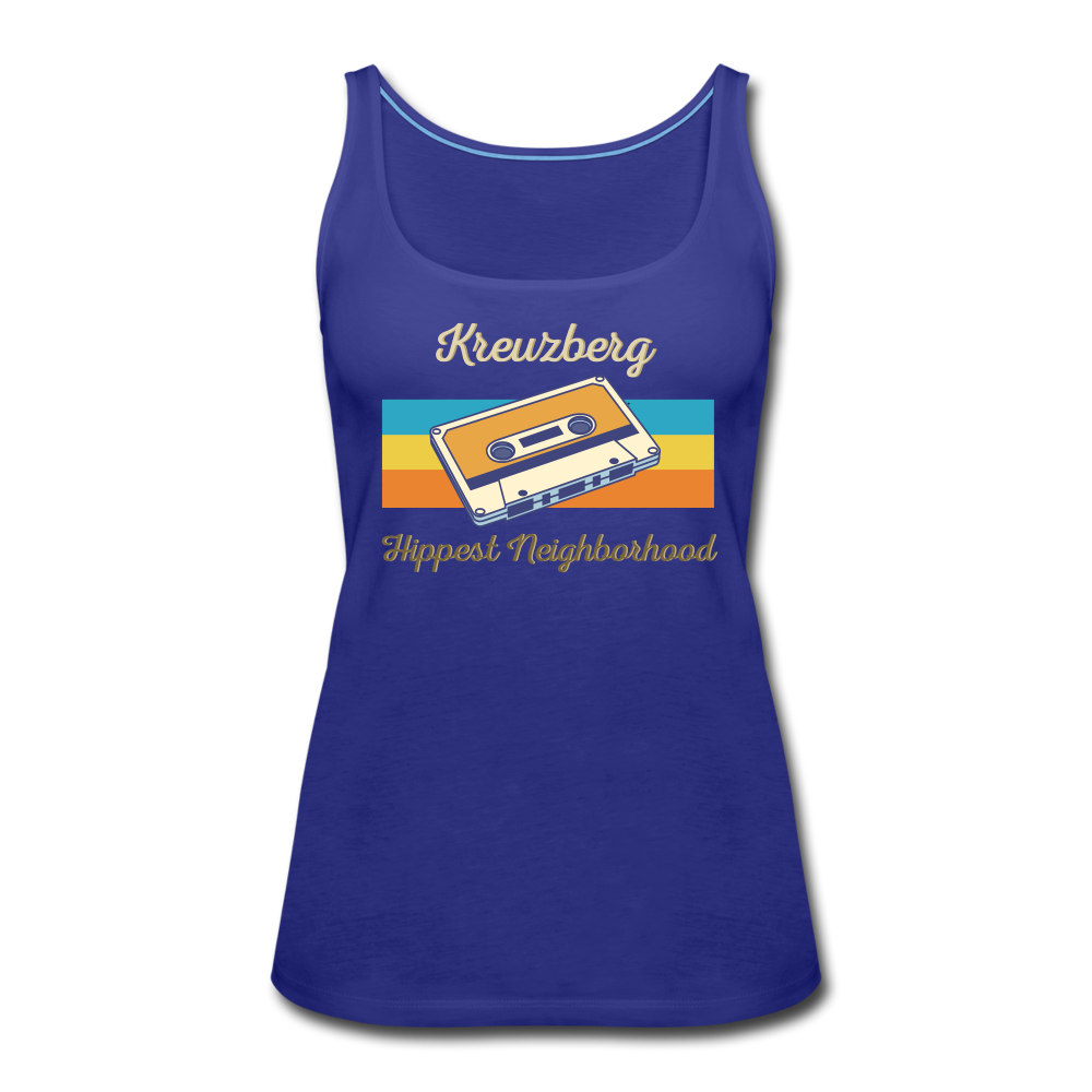 Kreuzberg Hippest Neighborhood - Frauen Premium Tank Top - royal blue