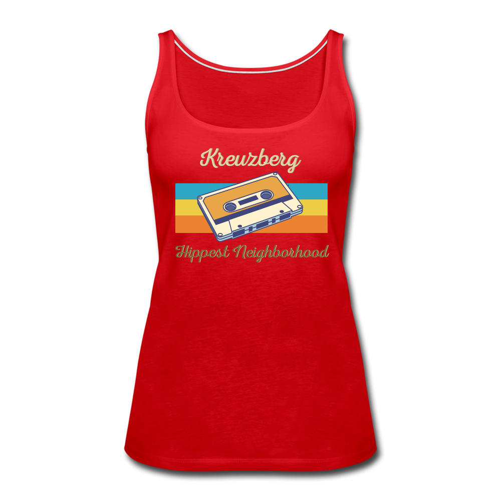Kreuzberg Hippest Neighborhood - Frauen Premium Tank Top - red