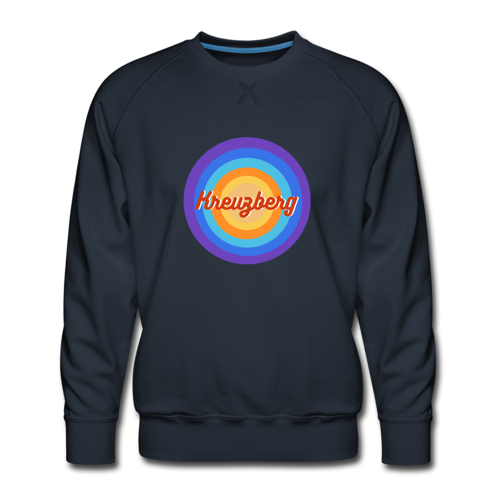 Kreuzberg Retro - Männer Premium Sweatshirt - navy