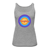 Kreuzberg Retro - Frauen Premium Tank Top - heather grey