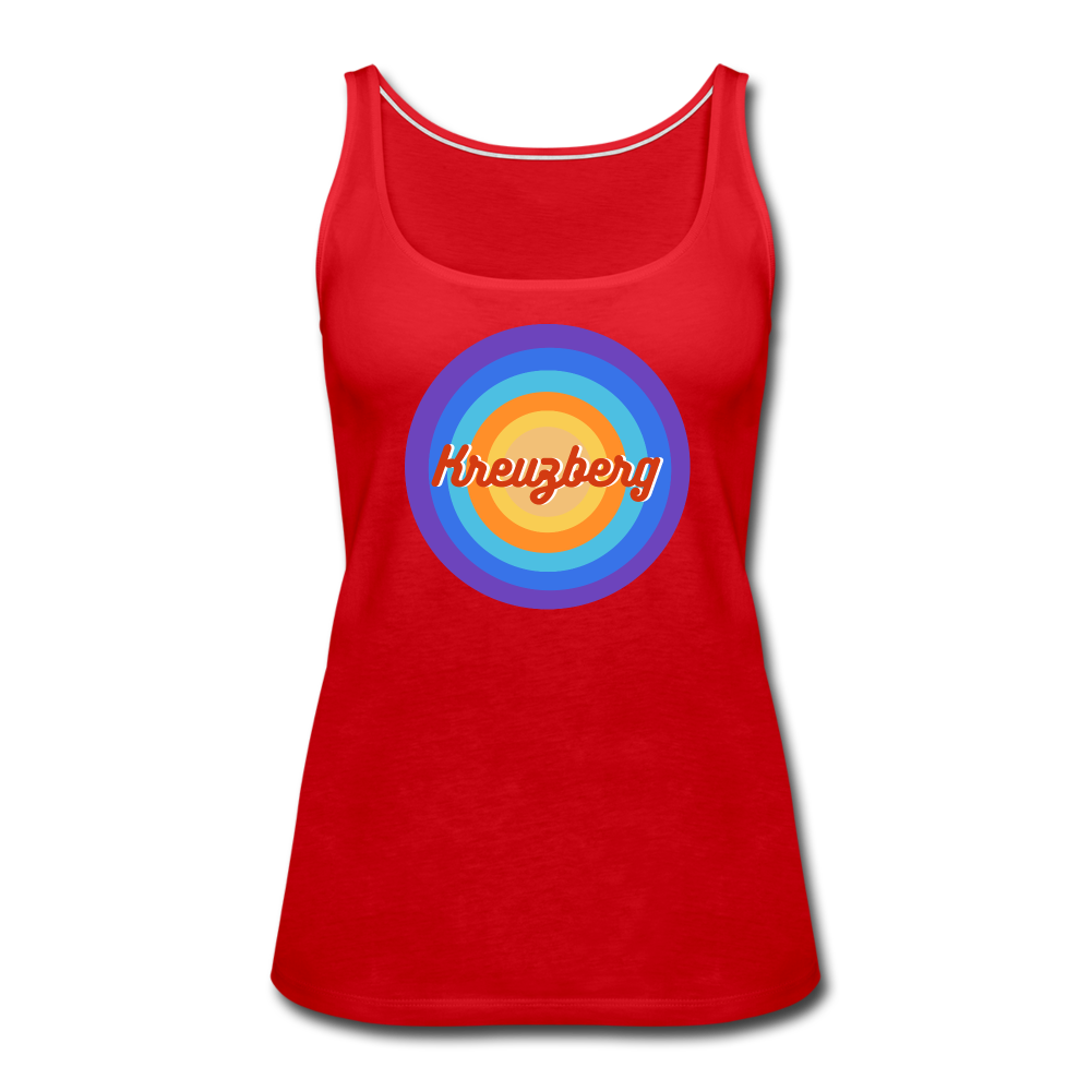 Kreuzberg Retro - Frauen Premium Tank Top - red