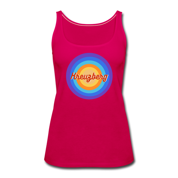 Kreuzberg Retro - Frauen Premium Tank Top - dark pink