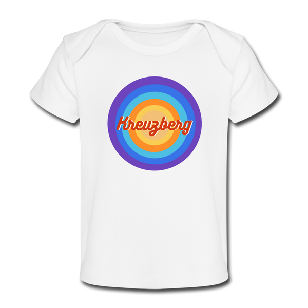 Kreuzberg Retro - Baby Bio T-Shirt - white