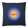 Kreuzberg Retro - Sofakissen mit Füllung (45 x 45 cm) - navy