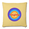 Kreuzberg Retro - Sofakissen mit Füllung (45 x 45 cm) - washed yellow