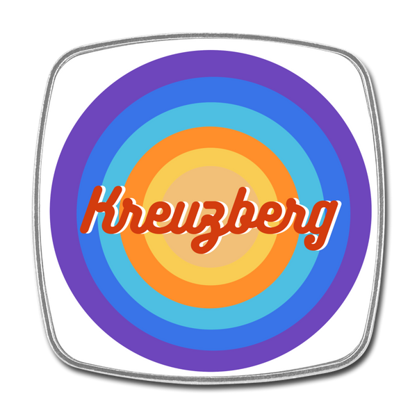 Kreuzberg Retro - Kühlschrankmagnet - white