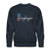 Kreuzberger - Männer Premium Sweatshirt - navy