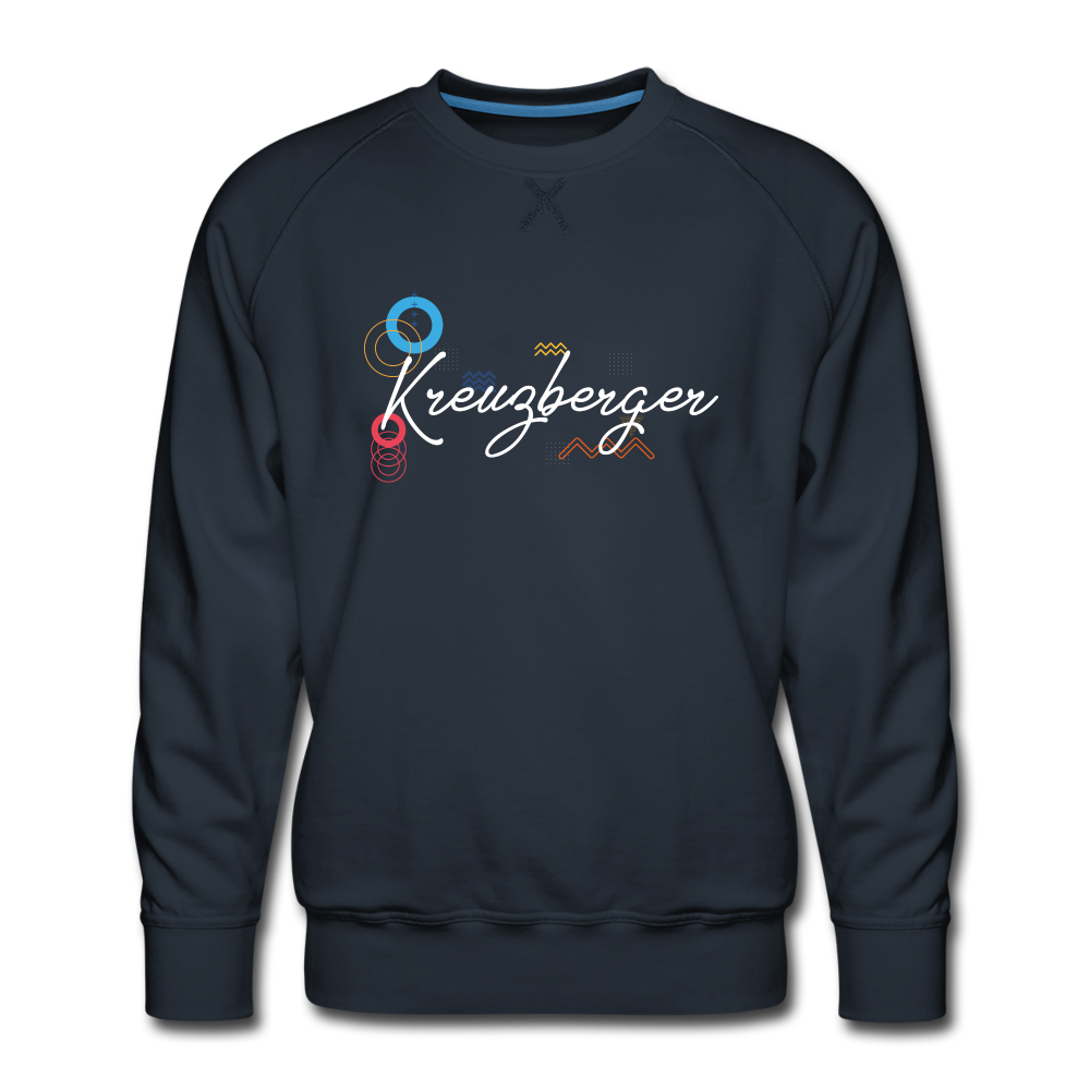 Kreuzberger - Männer Premium Sweatshirt - navy