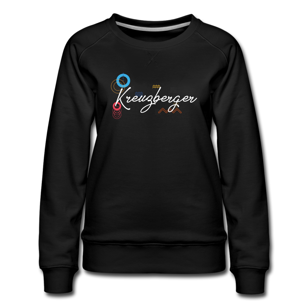 Kreuzbergerin - Frauen Premium Sweatshirt - black