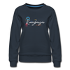 Kreuzbergerin - Frauen Premium Sweatshirt - navy