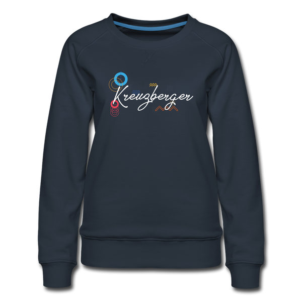 Kreuzbergerin - Frauen Premium Sweatshirt - navy