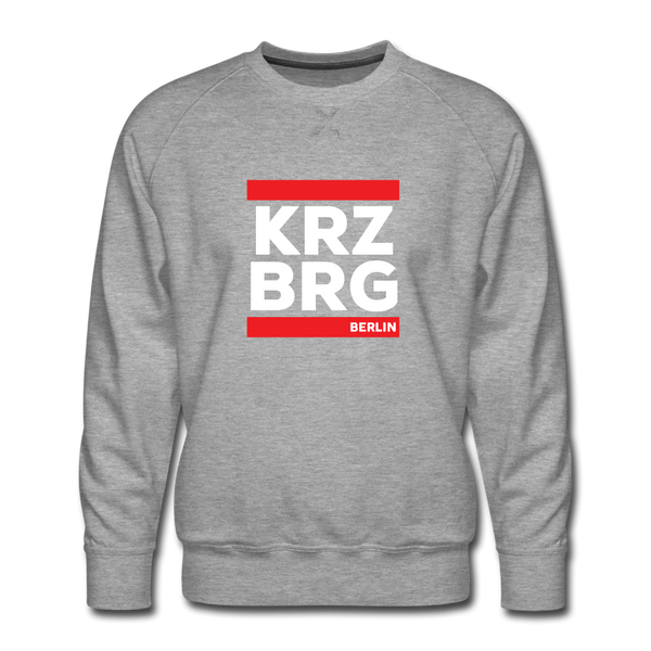 KRZBRG - Männer Premium Sweatshirt - heather grey