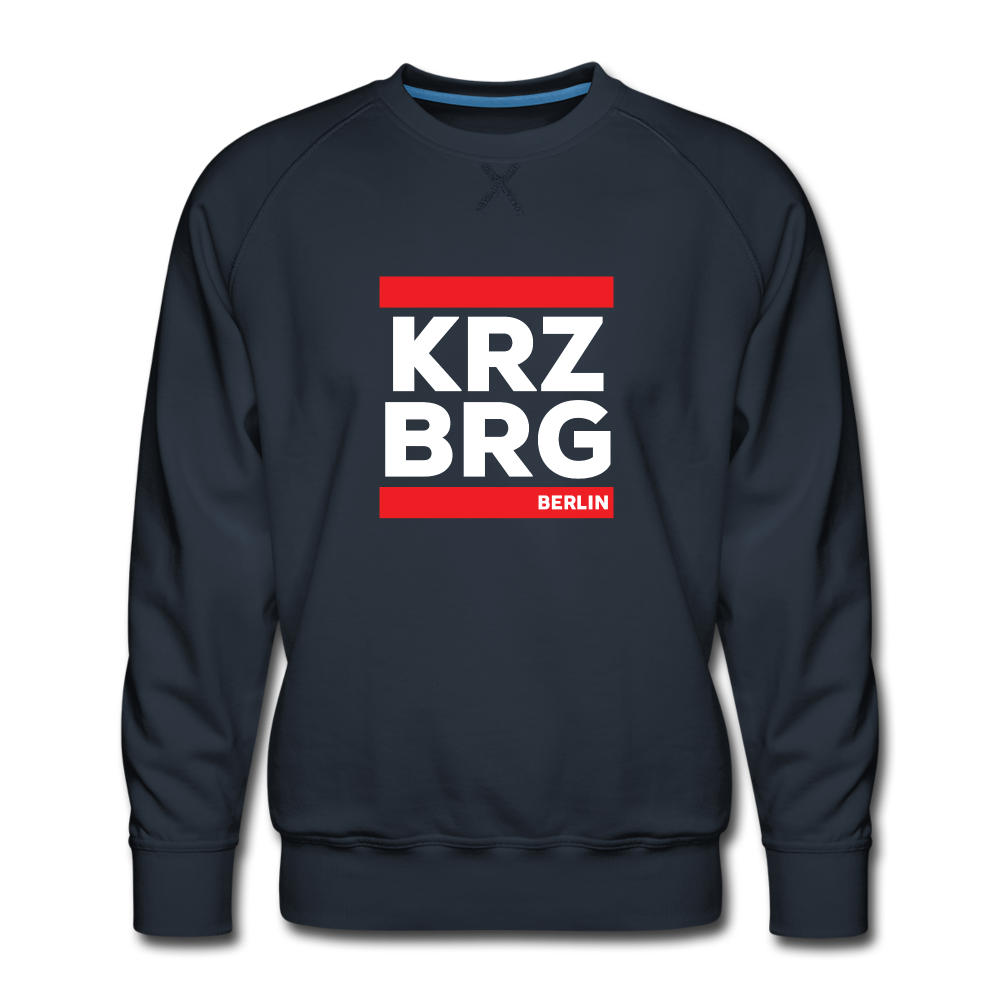 KRZBRG - Männer Premium Sweatshirt - navy