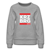 KRZBRG - Frauen Premium Sweatshirt - heather grey