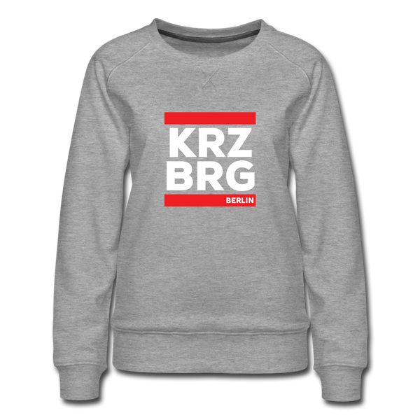 KRZBRG - Frauen Premium Sweatshirt - heather grey