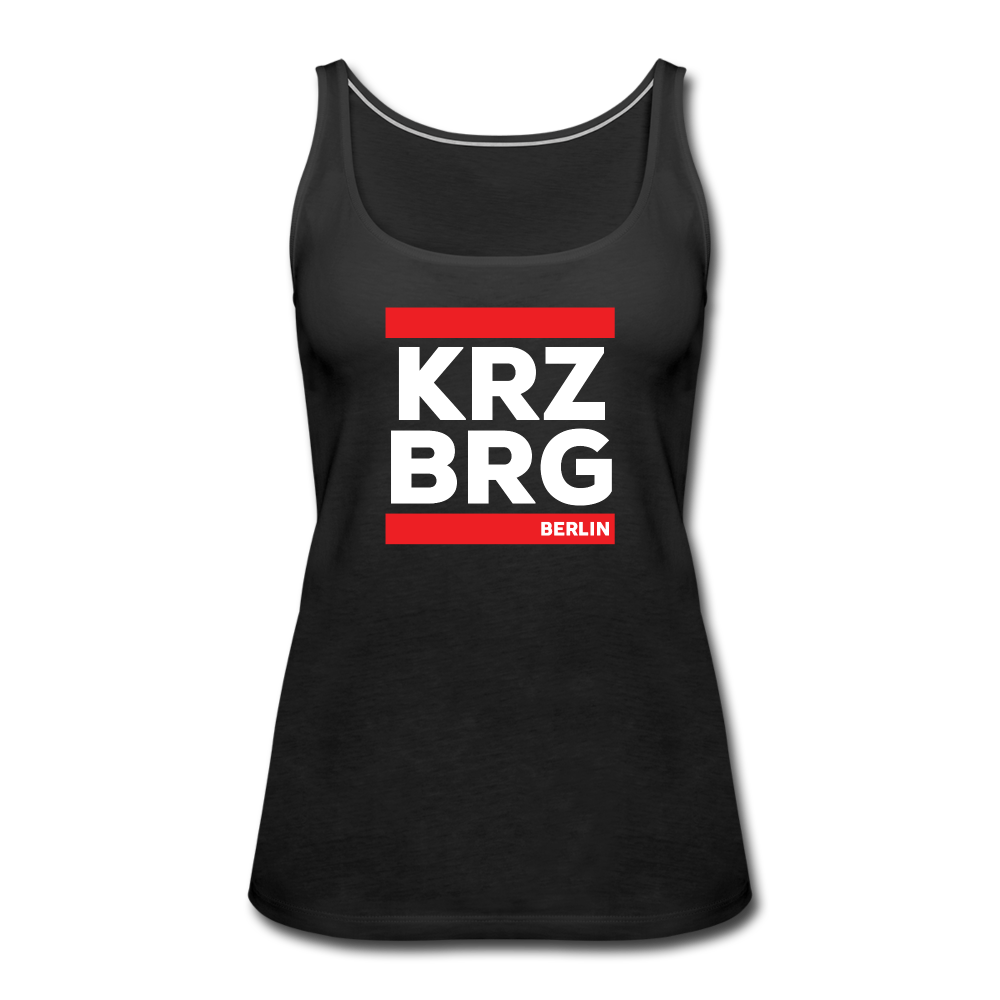 KRZBRG - Frauen Premium Tank Top - black