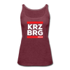 KRZBRG - Frauen Premium Tank Top - heather burgundy