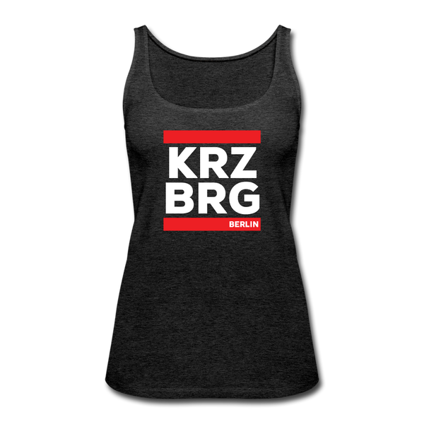 KRZBRG - Frauen Premium Tank Top - charcoal grey