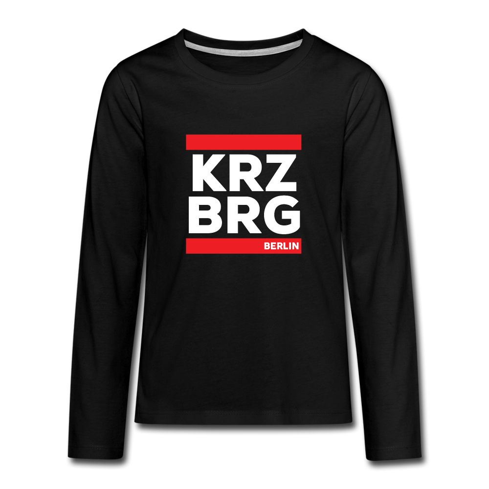 KRZBRG - Teenager Langarmshirt - black