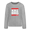 KRZBRG - Teenager Langarmshirt - heather grey