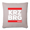 KRZBRG - Sofakissen mit Füllung (45 x 45 cm) - light taupe