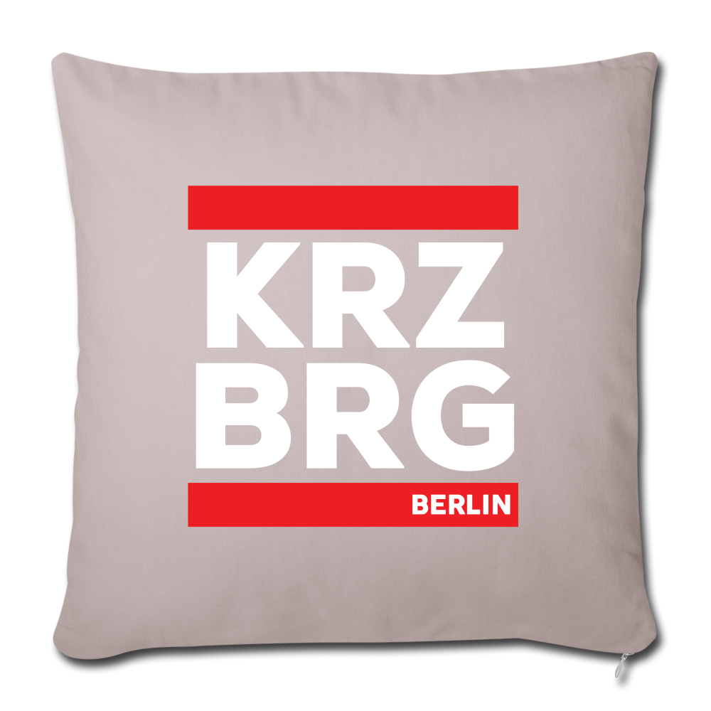 KRZBRG - Sofakissen mit Füllung (45 x 45 cm) - light taupe