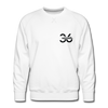 Östliches kreuzberg - Männer Premium Sweatshirt - white