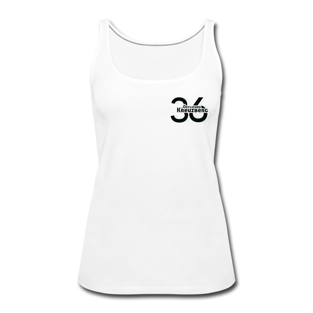 Östliches kreuzberg - Frauen Premium Tank Top - white