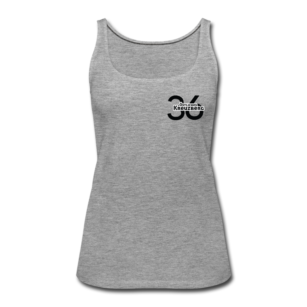 Östliches kreuzberg - Frauen Premium Tank Top - heather grey