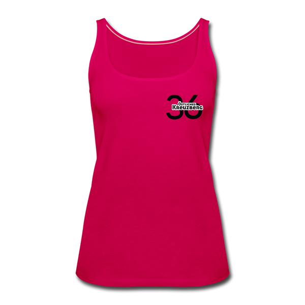 Östliches kreuzberg - Frauen Premium Tank Top - dark pink